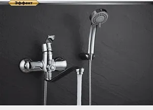 Смеситель для ванны с длинным изливом D&K Bayern Arbeo хром DA1243301 Смеситель для ванны с длинным изливом D&K Bayern Arbeo хром DA1243301, 4