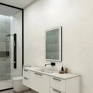 Зеркало с подсветкой Continent Frame Black Led 60x80 чёрный ЗЛП948 Зеркало с подсветкой Continent Frame Black Led 60x80 чёрный ЗЛП948, 4