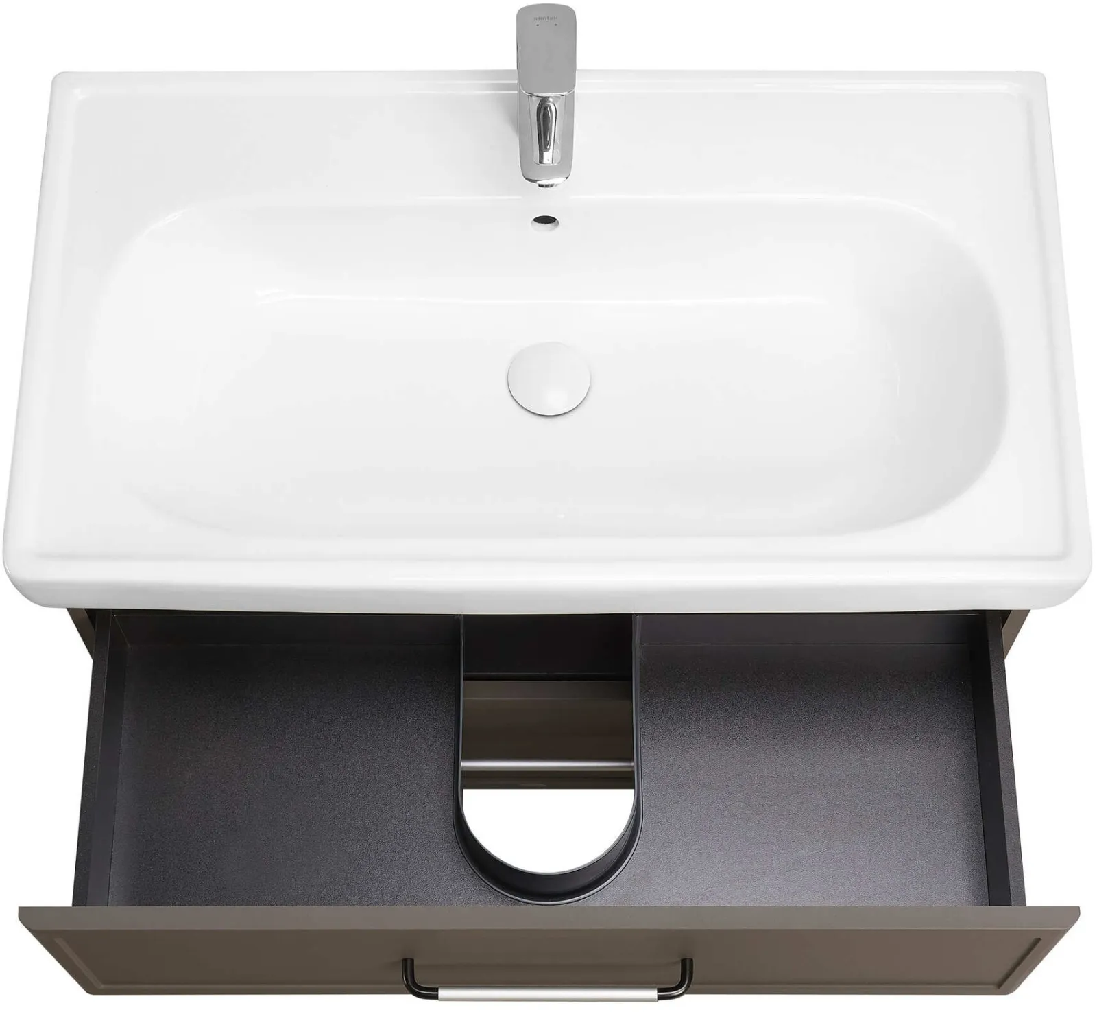 Тумба-умывальник подвесная Aquaton Нео-Классика 85 мускат 1A2863K1NCR30 Тумба-умывальник подвесная Aquaton Нео-Классика 85 мускат 1A2863K1NCR30, 5