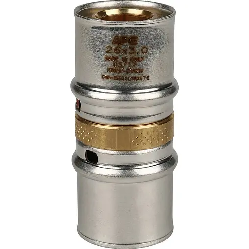 Муфта пресс соединительная 26мм x 26мм Stout SFP-0003-002626