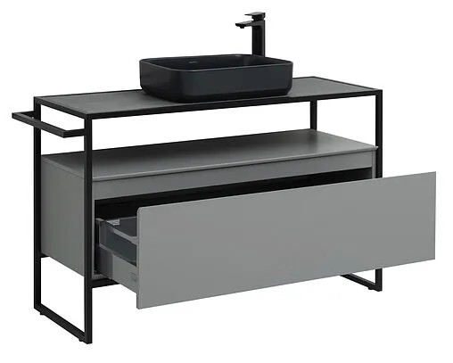 Тумба под умывальник напольная Allen Brau Priority 120 платина 1.31004.PGM