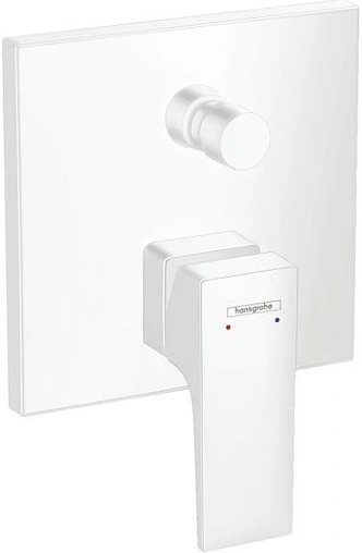 Смеситель для ванны скрытого монтажа Hansgrohe Metropol белый матовый 32545700