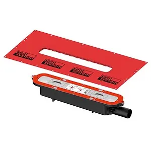 Сифон для лотка h=65мм 0.53л/сек TECEdrainprofile 673001 Сифон для лотка h=65мм 0.53л/сек TECEdrainprofile 673001, 1