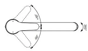 Смеситель для кухни Vidima Wave хром BA418AA, 3