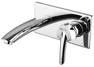 Смеситель для раковины из стены Lemark Mars хром LM3526C, 1