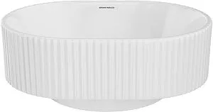 Раковина Kerama Marazzi Artbasin Conchiglia 50 белый VE.wb.50\WHT Раковина Kerama Marazzi Artbasin Conchiglia 50 белый VE.wb.50\WHT, 1