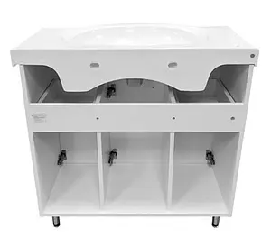 Тумба-умывальник напольная Comforty Сочи 85 белый Тумба-умывальник напольная Comforty Сочи 85 белый, 5