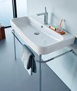 Раковина Duravit Happy D 2 80 белый 2318800000, 3