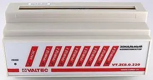 Модуль зональный базовый проводной 8 зон НО/НЗ 24В Valtec VT.ZC8.0.24, 3