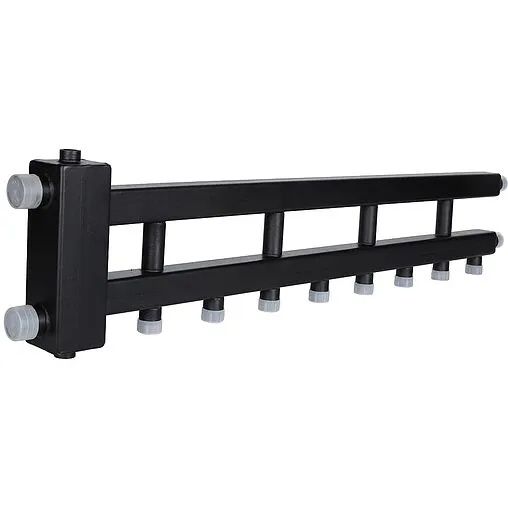 Распределительный коллектор 5 контуров с гидрострелкой 1½&quot;н x 1&quot;н Rommer RDG-0060-014045