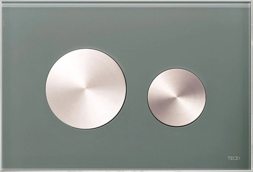 Клавиша смыва для унитаза TECEloop Modular кнопки/сатин, стекло на выбор