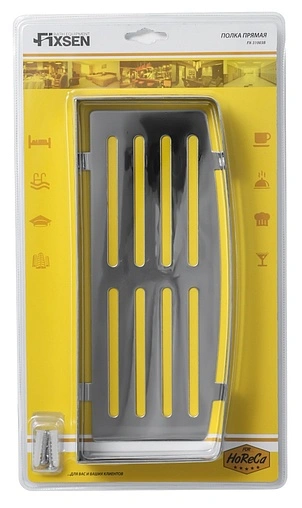 Полка Fixsen Hotel хром FX-31003B