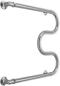 Полотенцесушитель водяной Terminus М-образный AISI 1&quot; БШ 600х600 полированная сталь 4620768880957, 1