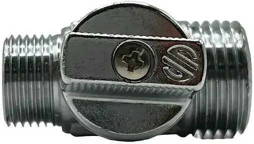 Кран шаровый мини ½&quot;н x ¾&quot;н хром Arco Mini 02205