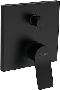 Смеситель для ванны скрытого монтажа Hansgrohe Vivenis чёрный матовый 75416670 Смеситель для ванны скрытого монтажа Hansgrohe Vivenis чёрный матовый 75416670, 1