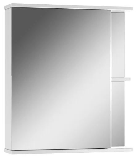 Шкаф-зеркало Айсберг Норма 1-60 L белый DA1605HZ