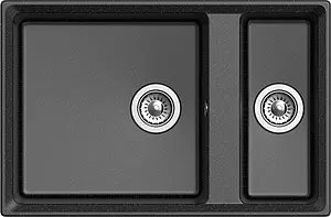Мойка кухонная GranFest Level LV-760K антрацит Мойка кухонная GranFest Level LV-760K антрацит, 3