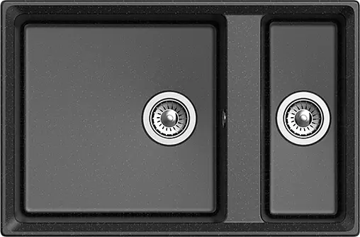 Мойка кухонная GranFest Level LV-760K антрацит