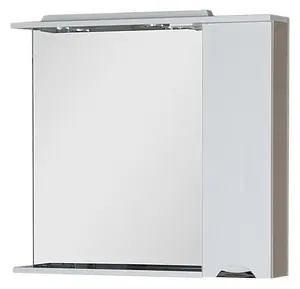 Шкаф-зеркало Aquanet Гретта 100 R белый/светлый дуб 00173988 Шкаф-зеркало Aquanet Гретта 100 R белый/светлый дуб 00173988, 1