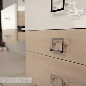 Тумба-умывальник напольная Aquaton Стамбул 105 белый/эбони светлый 1A1273K0ST490 Тумба-умывальник напольная Aquaton Стамбул 105 белый/эбони светлый 1A1273K0ST490, 3