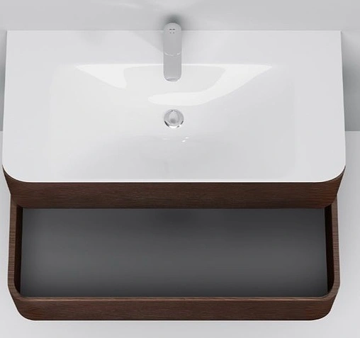 Тумба под умывальник подвесная Am.Pm Sensation 100 табачный дуб M30FHX1002TF