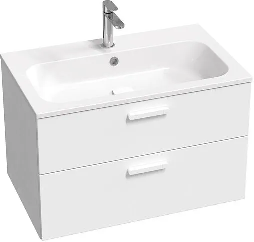 Тумба-умывальник подвесная Ravak SD Chrome II 80 белый X000001778+