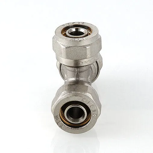 Тройник компрессионный соединительный 32мм Valtec VTm.331.N.323232