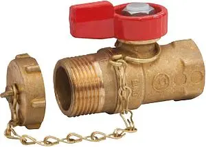 Кран шаровый сливной ½"в x ¾"н Giacomini R248Y024 Кран шаровый сливной ½"в x ¾"н Giacomini R248Y024, 1