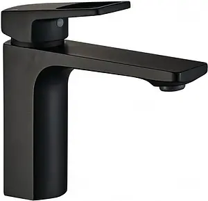 Смеситель для раковины Swedbe Kronos чёрный матовый 2010B Смеситель для раковины Swedbe Kronos чёрный матовый 2010B, 1