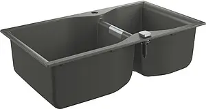 Мойка кухонная Grohe K700-90 серый гранит 31658AT0 Мойка кухонная Grohe K700-90 серый гранит 31658AT0, 3