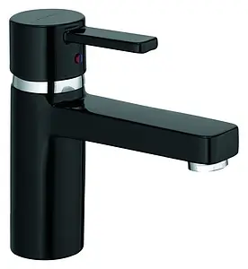 Смеситель для раковины Kludi Zenta чёрный/хром 382518675 Смеситель для раковины Kludi Zenta чёрный/хром 382518675, 1