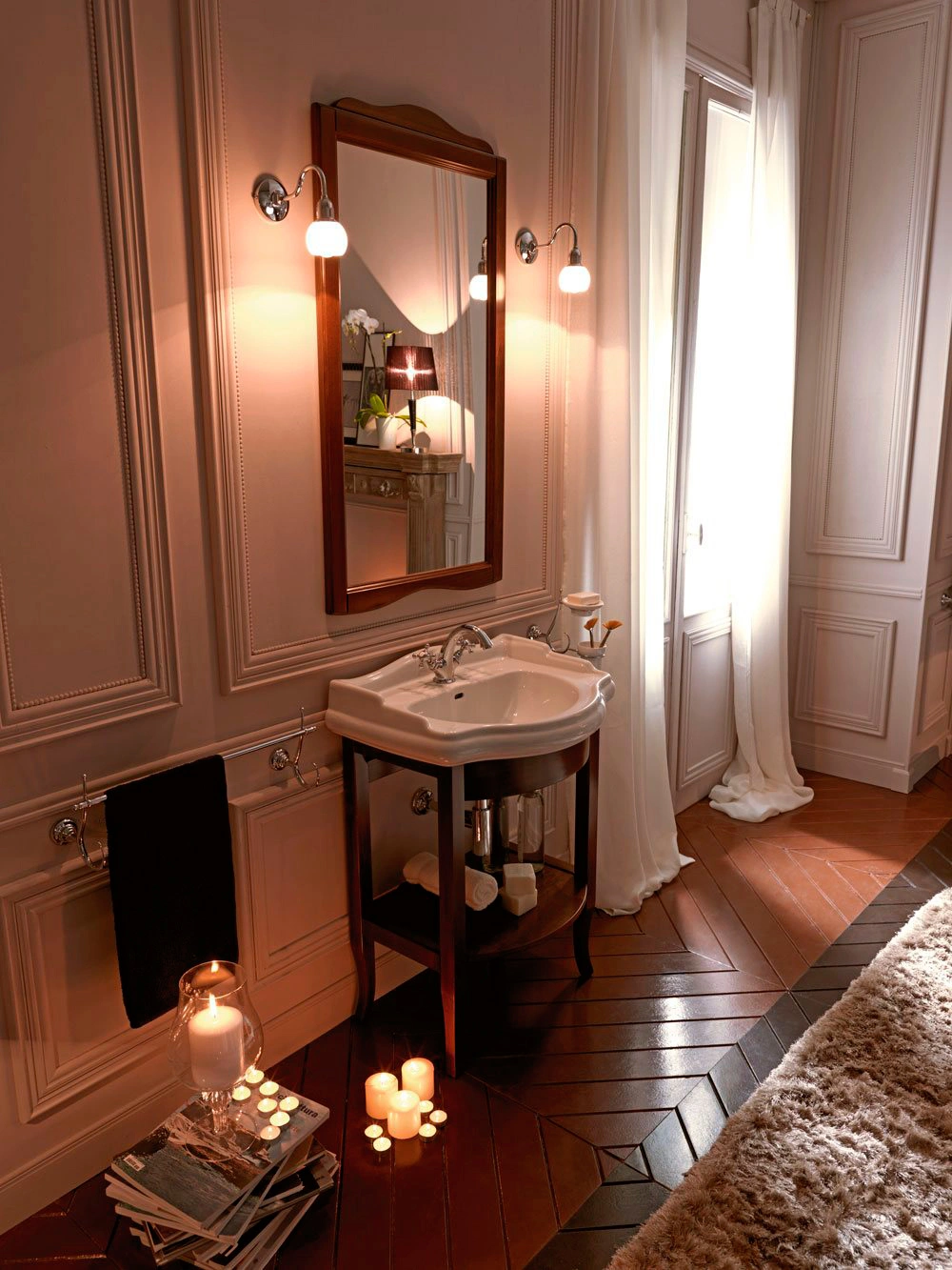 Раковина Kerasan Retro 69 белый 104601*1 Раковина Kerasan Retro 69 белый 104601*1