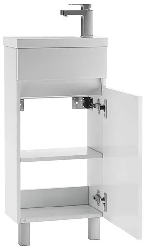 Тумба под умывальник напольный Айсберг Миранда 40 белый DA1616T