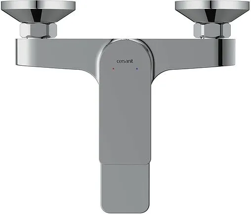 Смеситель для ванны Cersanit Nature хром 63064