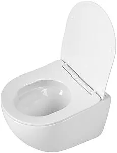 Унитаз подвесной безободковый BelBagno Amanda Tornado белый BB051CH-TOR-FC/SC, 4