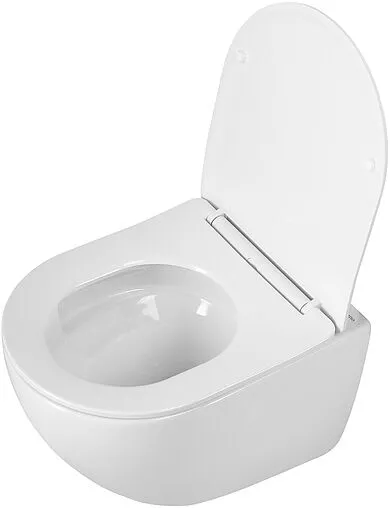 Унитаз подвесной безободковый BelBagno Amanda Tornado белый BB051CH-TOR-FC/SC