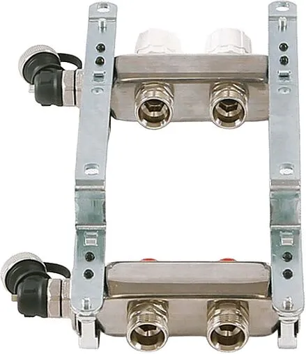 Группа коллекторная распределительная 2 отвода 1&quot;в/в x ¾&quot;ек Uni-fitt 451I4302