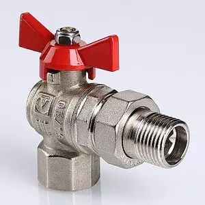 Кран шаровый с американкой угловой 1"в x 1"н Valtec Base VT.228.N.06 Кран шаровый с американкой угловой 1"в x 1"н Valtec Base VT.228.N.06, 4