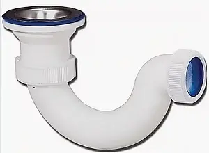 Сифон для душевого поддона VIRPlast Мини Элит хром 30980656 Сифон для душевого поддона VIRPlast Мини Элит хром 30980656, 1