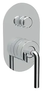 Смеситель для ванны скрытого монтажа Cezares Eco хром ECO-VDIM-01-Cr, 1