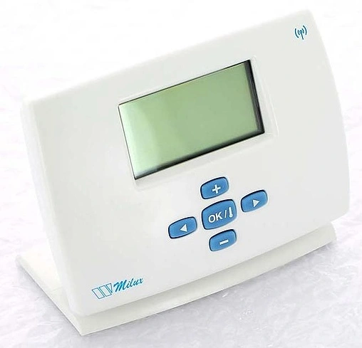 Радиотерморегулятор комнатный НО/НЗ WATTS Milux-RF белый 10013387