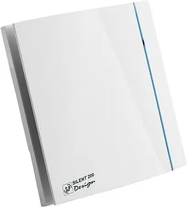 Вентилятор вытяжной Soler & Palau SILENT-200 CZ MATT WHITE DESIGN 4C, 3