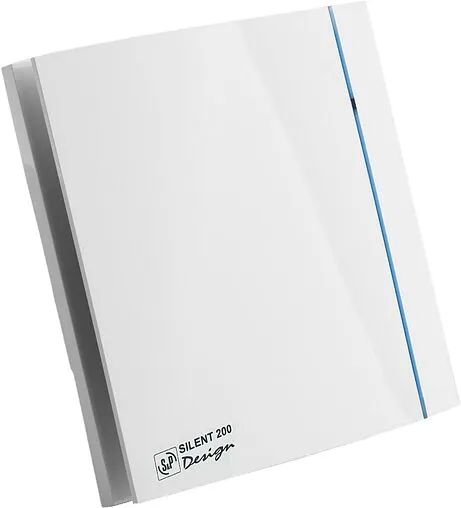 Вентилятор вытяжной Soler &amp; Palau SILENT-200 CZ MATT WHITE DESIGN 4C