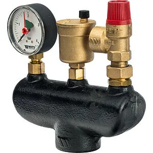 Группа безопасности котла до 50 кВт 1" 3 бар WATTS KSG 30G 10005216 Группа безопасности котла до 50 кВт 1" 3 бар WATTS KSG 30G 10005216, 1