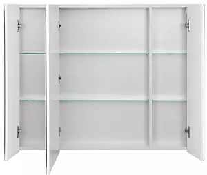 Шкаф-зеркало Aquaton Нортон 100 белый глянец 1A249302NT010 Шкаф-зеркало Aquaton Нортон 100 белый глянец 1A249302NT010, 3