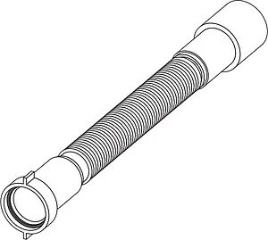 Слив гофрированный AlcaPlast 1½x40/50мм L=400-850мм A77 Слив гофрированный AlcaPlast 1½x40/50мм L=400-850мм A77, 3