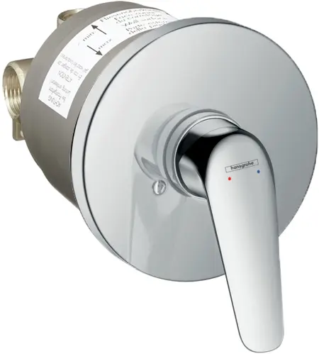 Смеситель для душа скрытого монтажа Hansgrohe Novus хром 71068000, 1