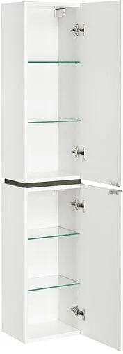 Шкаф-пенал подвесной Aquaton Скай PRO 30 белый глянец 1A238603SY01R