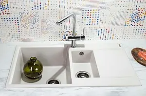 Мойка кухонная Omoikiri Daisen 86-2-GR leningrad grey 4993475 Мойка кухонная Omoikiri Daisen 86-2-GR leningrad grey 4993475, 4