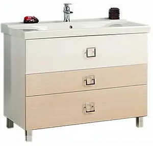 Тумба-умывальник напольная Aquaton Стамбул 85 M белый/сосна ларедо 1A1459K0ST590 Тумба-умывальник напольная Aquaton Стамбул 85 M белый/сосна ларедо 1A1459K0ST590, 1